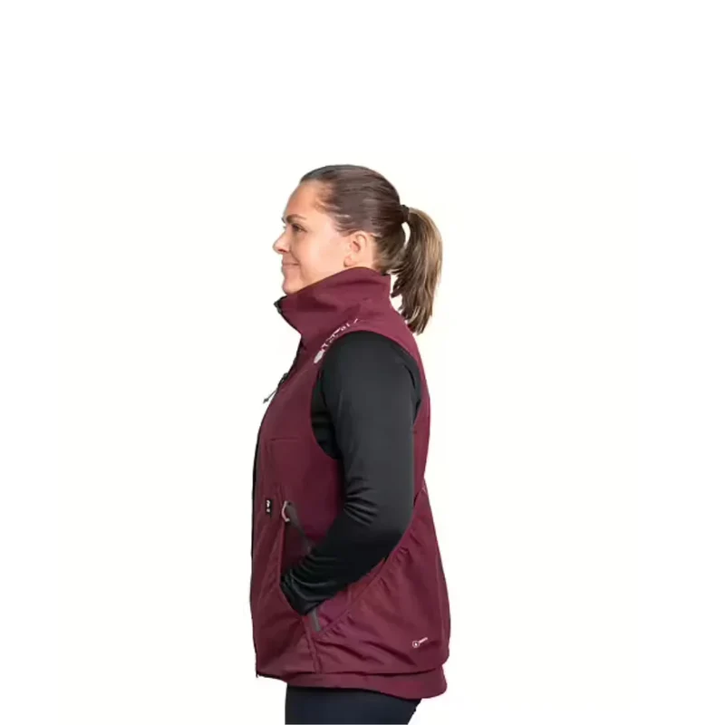 Hurtta Trainingsweste Training vest ECO | Recyceltes Material | Wassersäule über 10000 mm | Eggplant