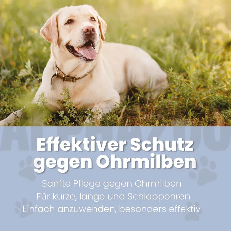 Ohrmilbenöl für Hunde