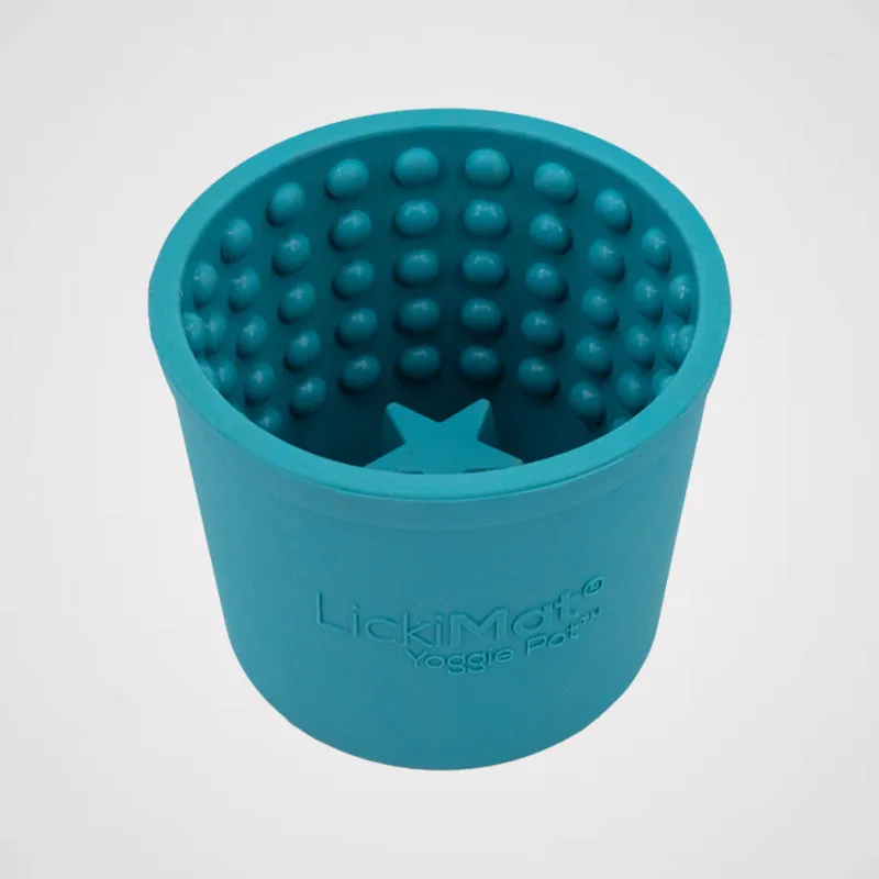 LickiMat - Yoggie Pot | Leck- & Antischlingnapf für Deinen Hund