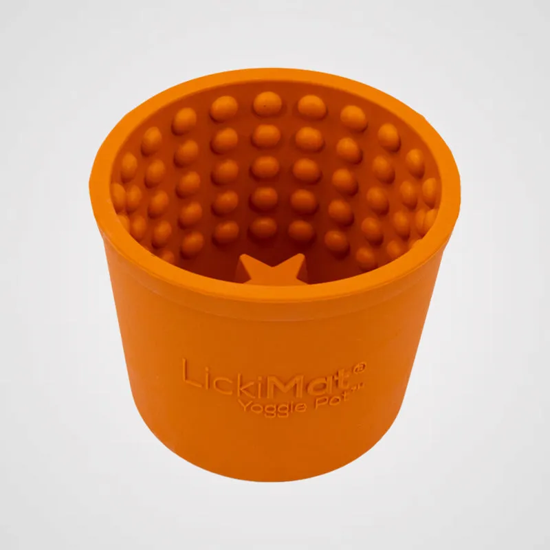 LickiMat - Yoggie Pot | Leck- & Antischlingnapf für Deinen Hund