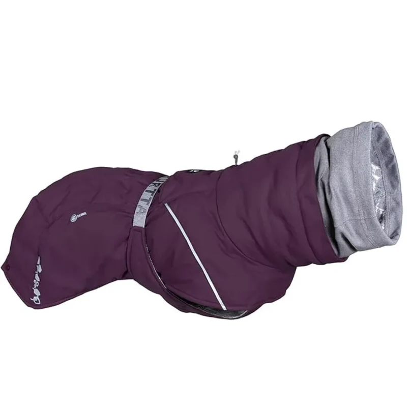 Wärmender Wintermantel Extreme Warmer III ECO von Hurtta | Warm & wasserdicht | Recyceltes ECO-Material | Eggplant