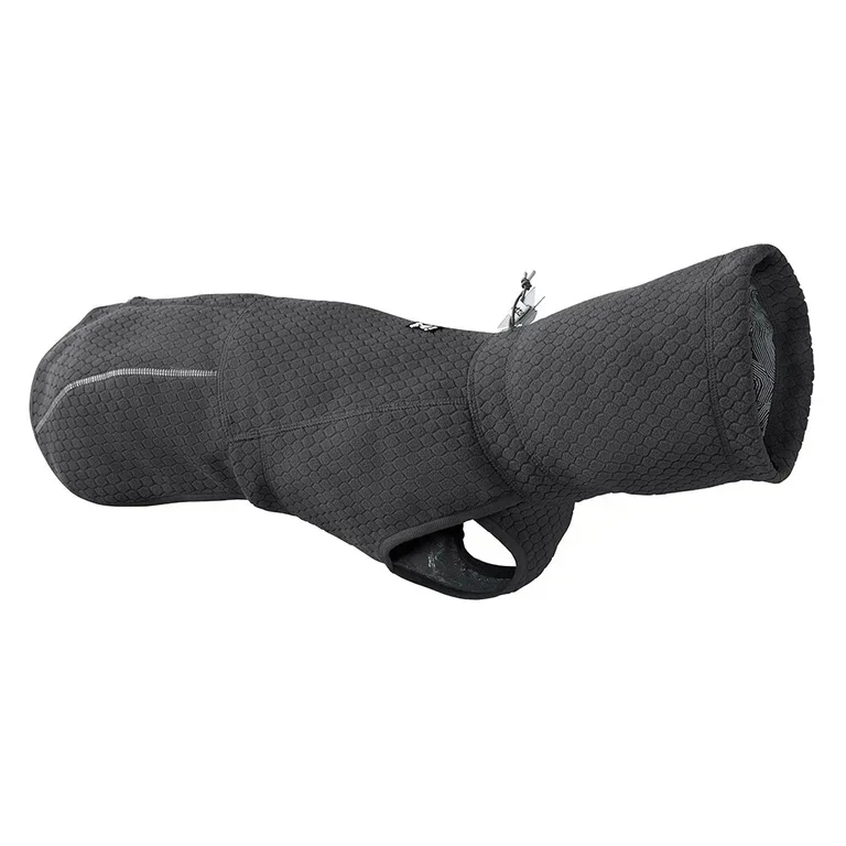 Wärmende Hundejacke Warming Midlayer von Hurtta | Super bequem & recyceltes Material | Blackberry grau
