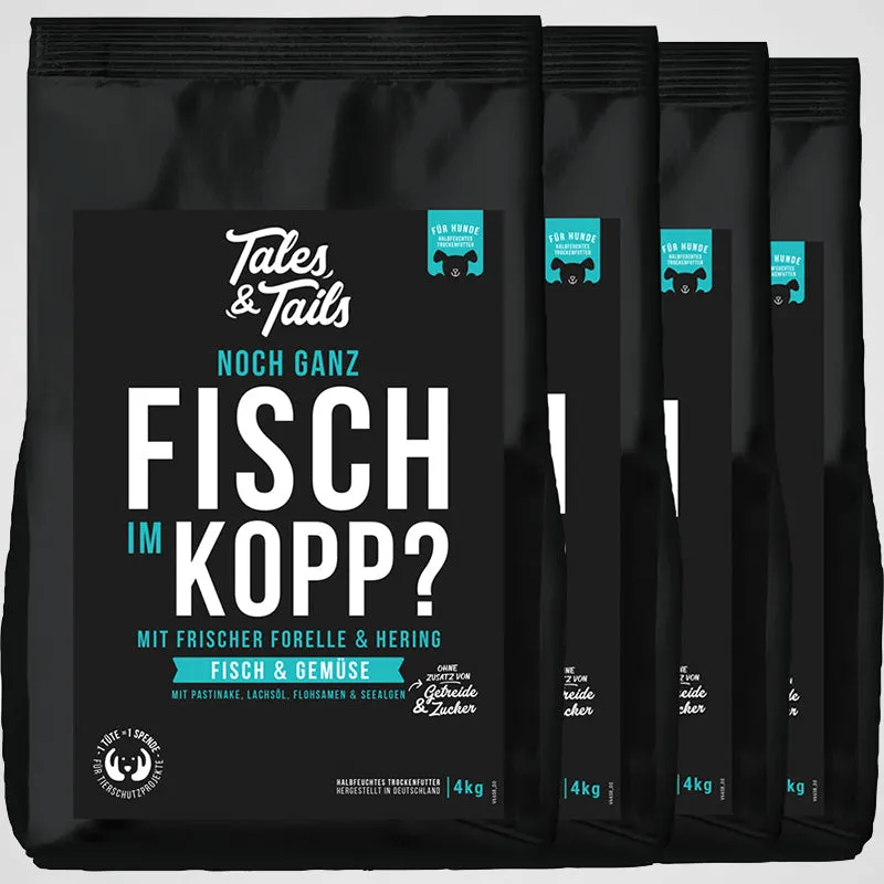 Tales&Tails - Fisch & Gemüse | getreidefreies Premiumtrockenfutter
