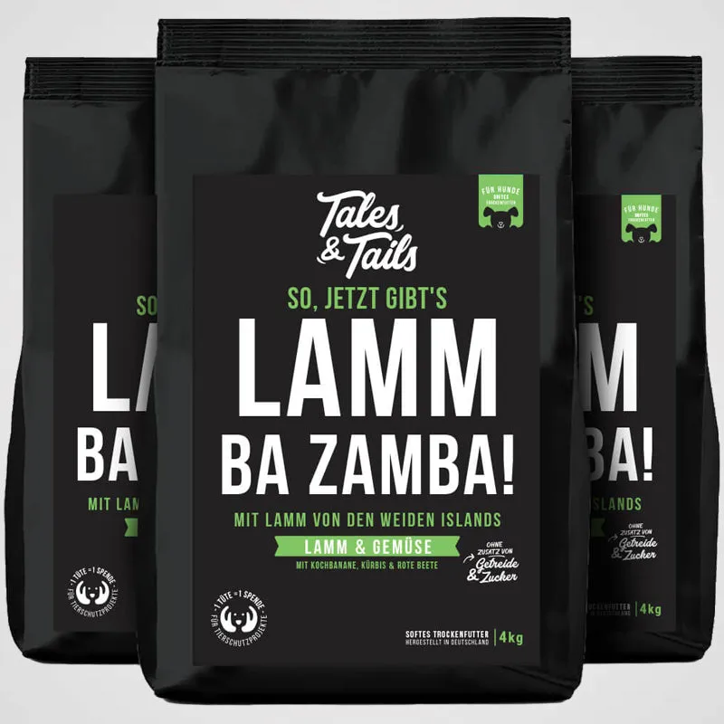 Tales&Tails - Lamm & Gemüse | getreidefreies Premiumtrockenfutter