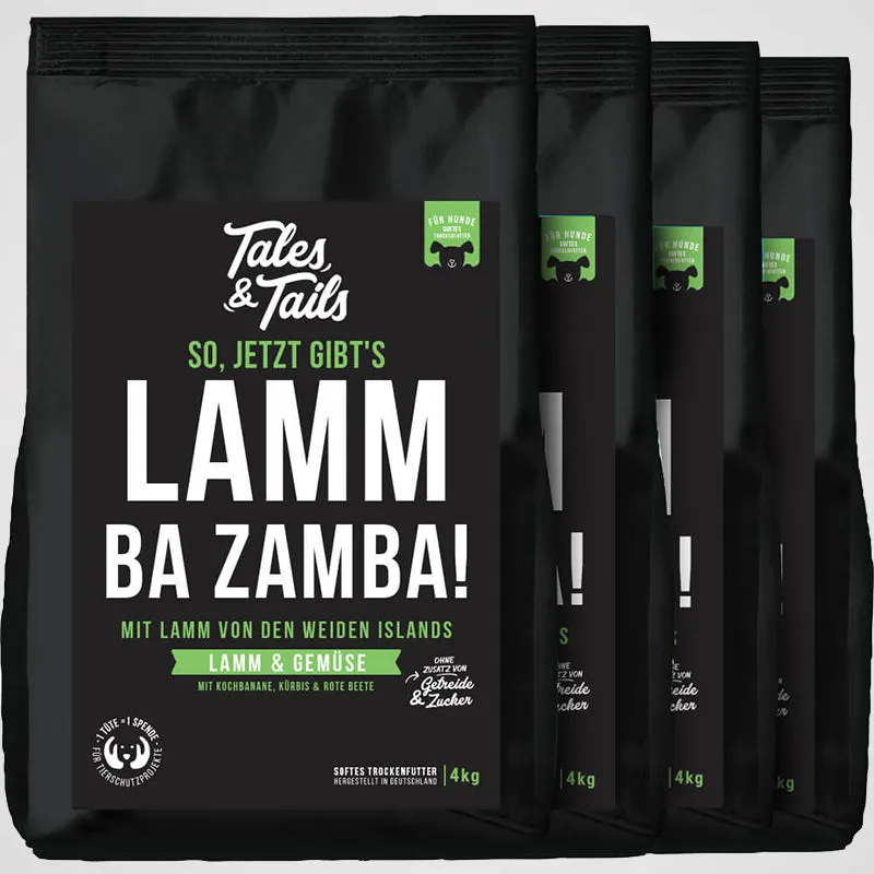 Tales&Tails - Lamm & Gemüse | getreidefreies Premiumtrockenfutter