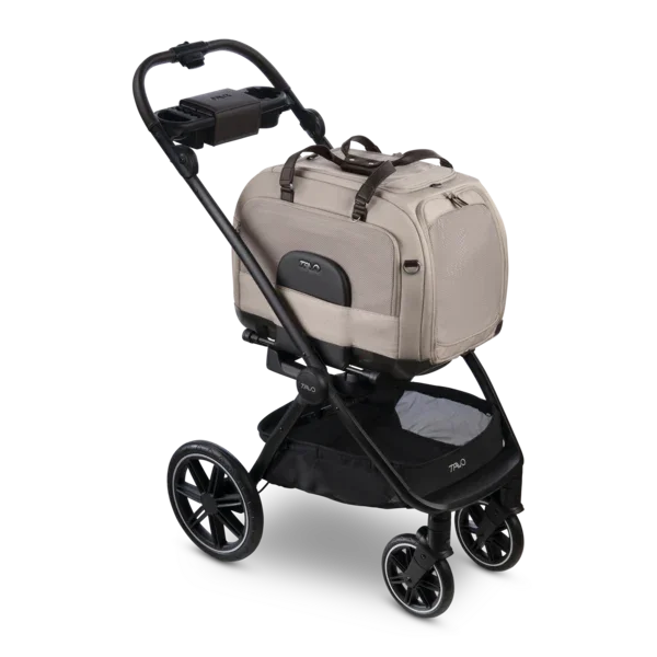 Isofix Autositz & Transporttasche Hendrick von Tavo für Hunde & Katzen bis 20.4 kg | GREENGUARD-Gold-Zertifizierung | Farbe: Tawny