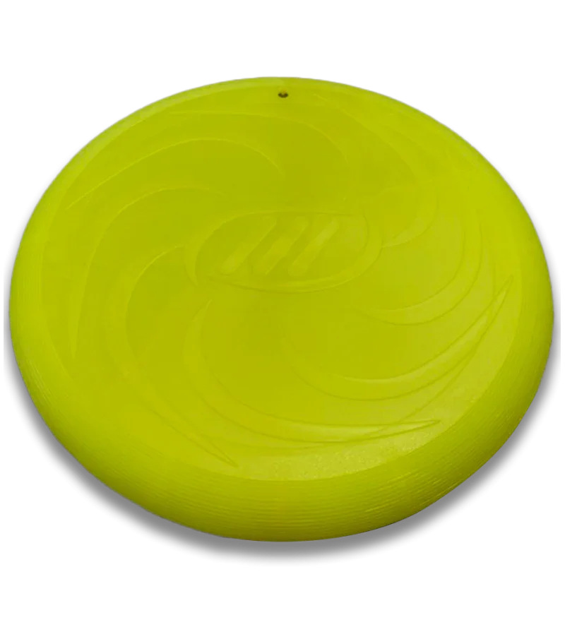 Öko Soft Frisbee | 100 % recyclebar & made in germany | BPA- und PVC-frei | Lemon Sunshine