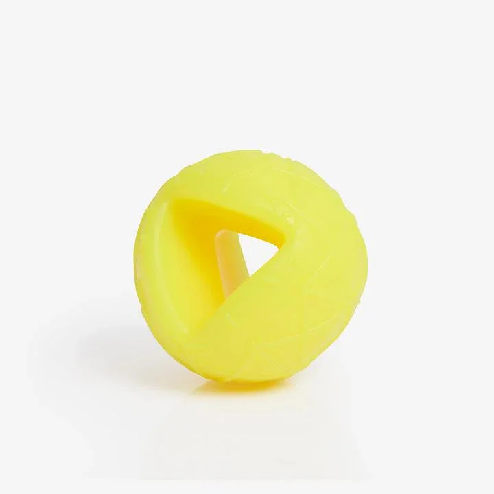 Öko Hundeball | Lemon Sunshine | BPA-frei | 100% recyclebar & Made in Germany | 2 Größen
