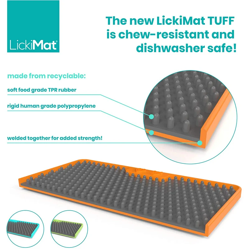 LickiMat - SOOTHER TUFF | robuste Leckmatte für Deinen Hund