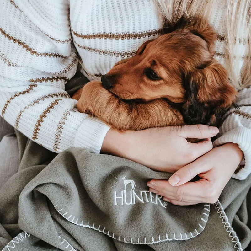 HUNTER - HUNDEDECKE CASPER | kuschelige Fleecedecke für Deinen Hund