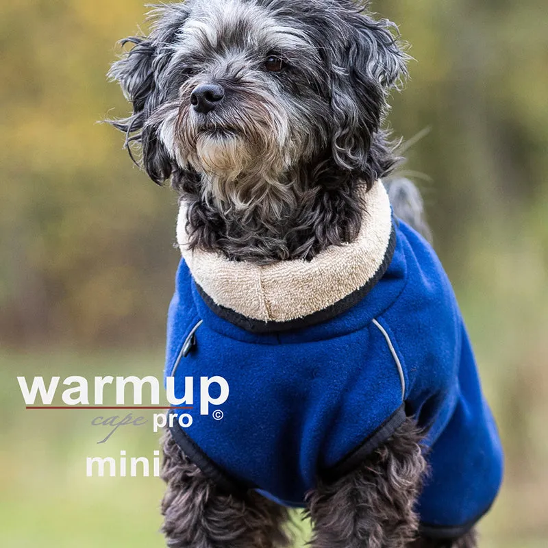 WARMUP cape Pro mini | funktioneller Hundemantel für kleine Hunde