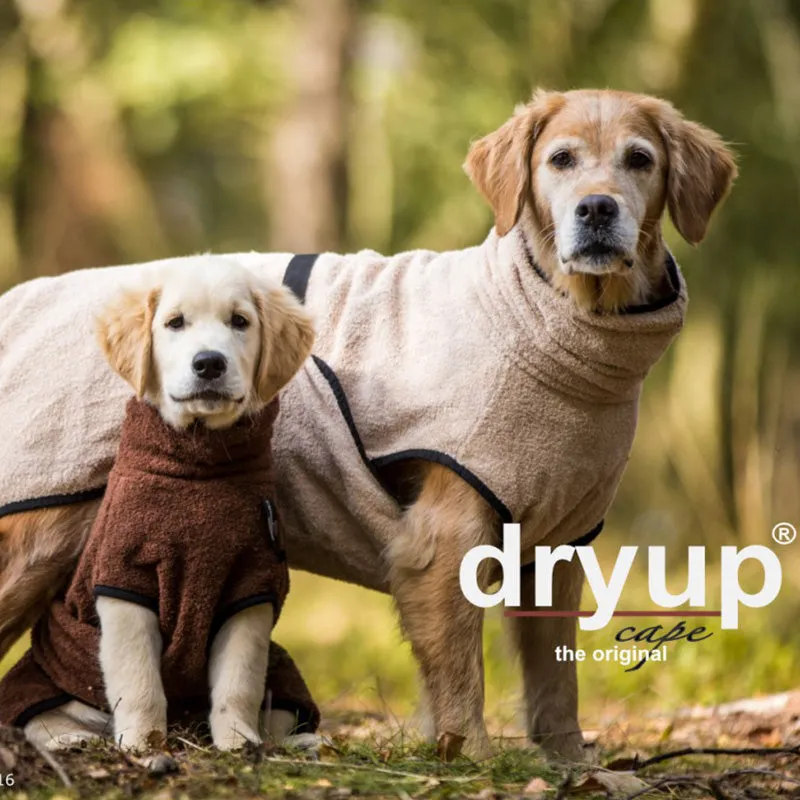DRYUP cape | Hundebademantel - für mittelgroße Hunde (Gr. XS bis M)