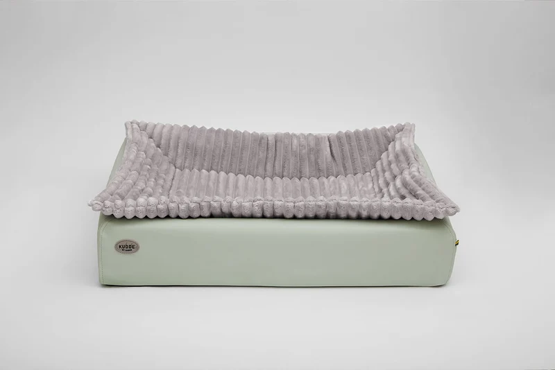 Hundebett KUDDE Pastell Kunstleder