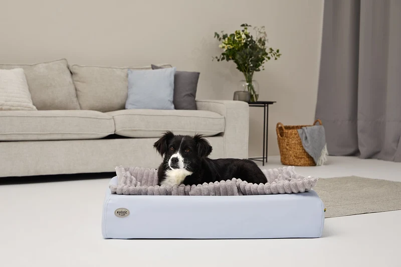 Hundebett KUDDE Pastell Kunstleder