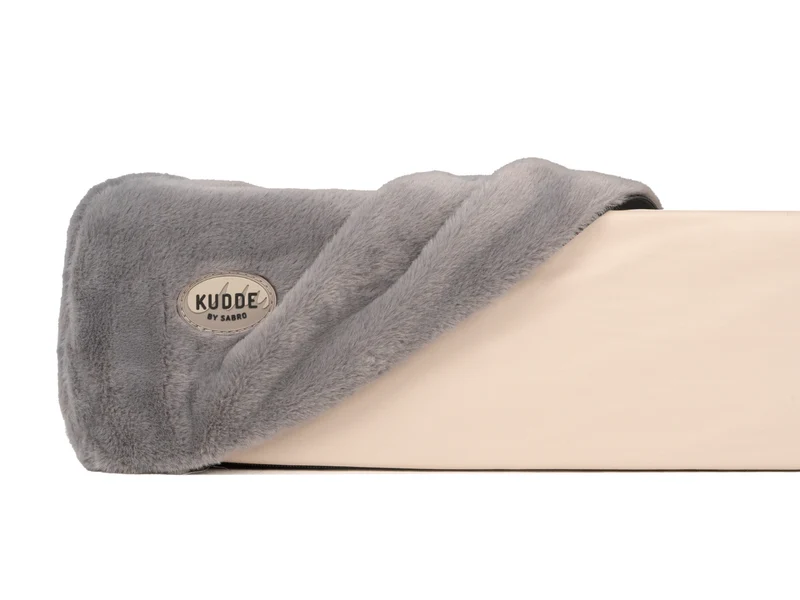 Hundebett KUDDE Kuschelfell (vegan)