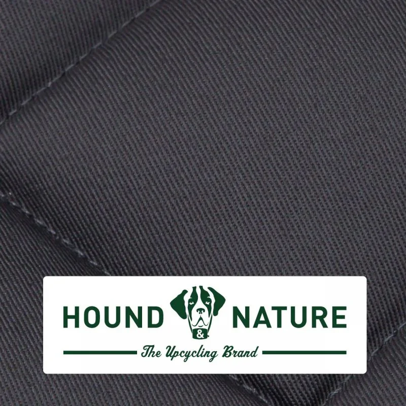 Öko Hundedecke Davos HOUND&NATURE | Wasserfest & recycelte Materialien | Oeko-Tex® Standard 100 | Grau