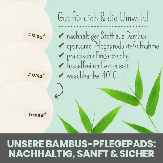 Großes Noms+ Pflege-Set | 2-in-1 Augenfein + 2-in-1 Ohrfein + Pflegepads | Für Hunde & Katzen | 100% vegan & tierleidfrei |