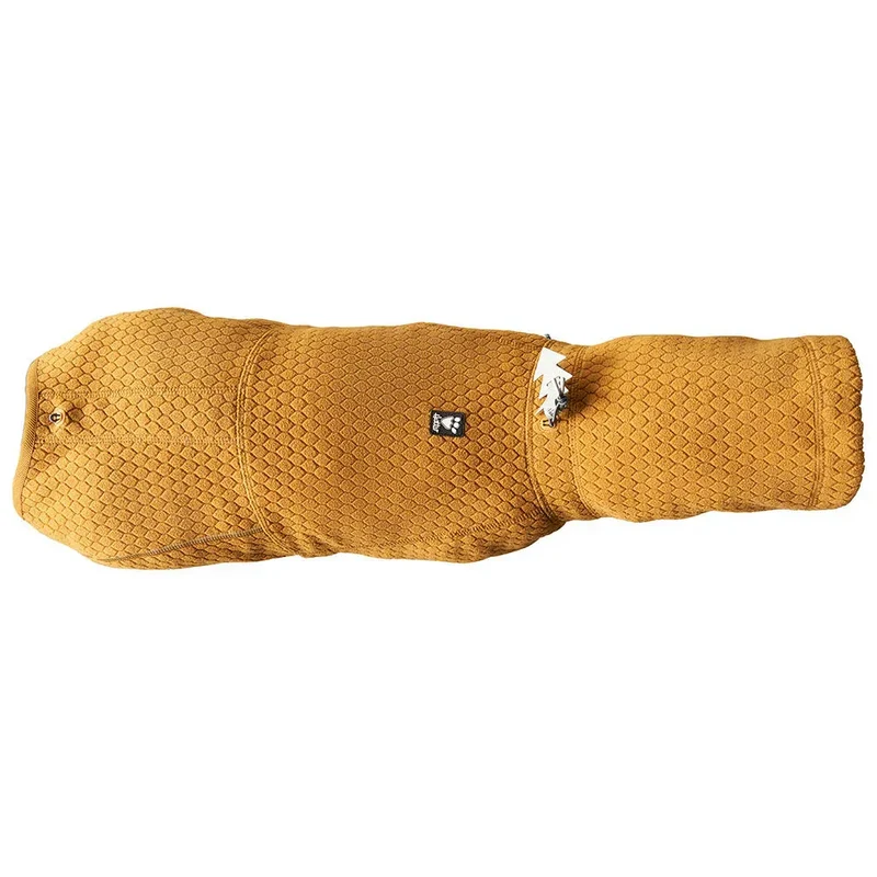 Wärmende Hundejacke Warming Midlayer von Hurtta | Super bequem & recyceltes Material | Desert