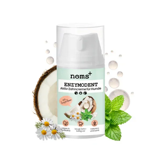 Natürliches Noms+ Zahnpflege Trio | Dentalspray - Zahncreme - Fingerling | 100% vegan & tierleidfrei