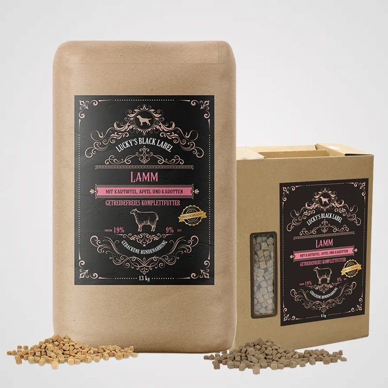 BLACK LABEL - Lamm | getreidefreies Premiumtrockenfutter, ofengebacken