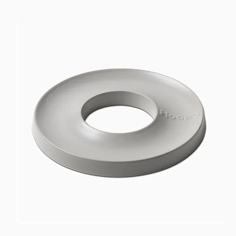 Katzennapf "Slowfeeder" von HOOPO® | 100% Porzellan | Grau