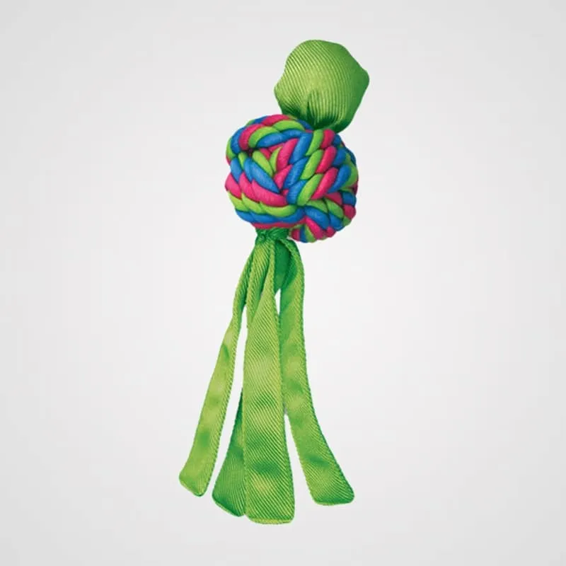 KONG - Wubba Weaves | Apportierspielzeug für Deinen Hund