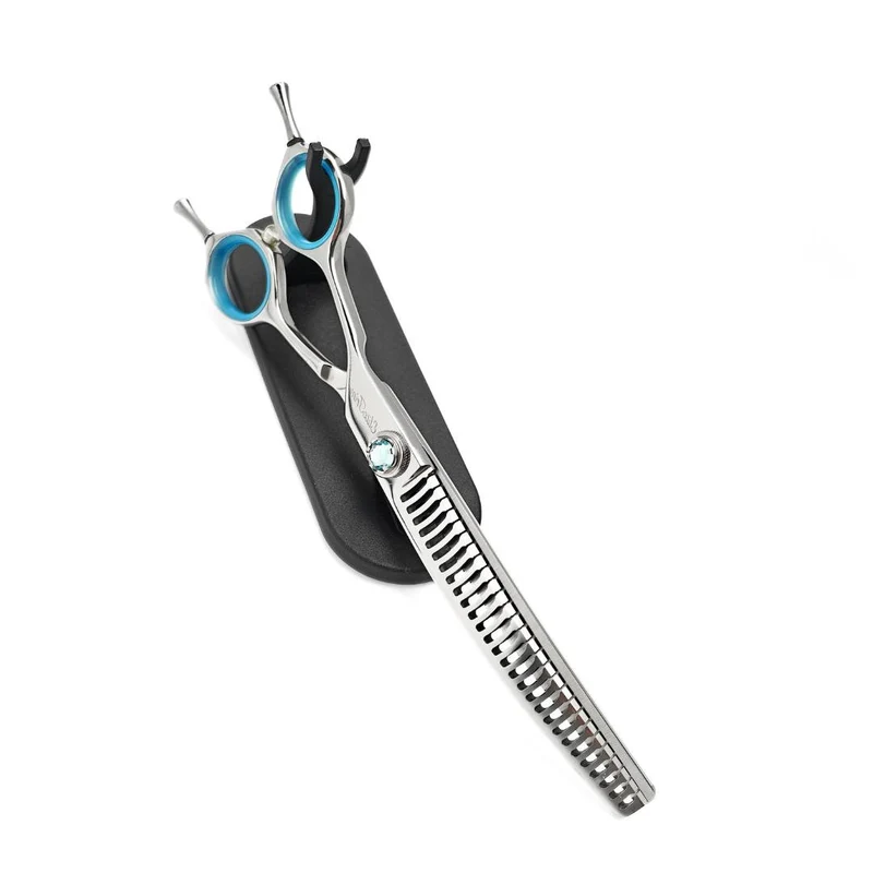 IceBlue™ | 7.0" Professional Curved Shears Set | Left-Handed
