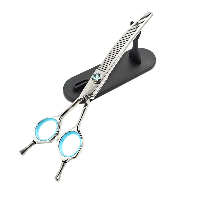 IceBlue™ | 7.0" Professional Curved Shears Set | Left-Handed