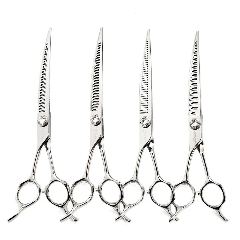 Hikari™ | 7.0" Professional Magic Tip Curved Shears Set | Left-Handed