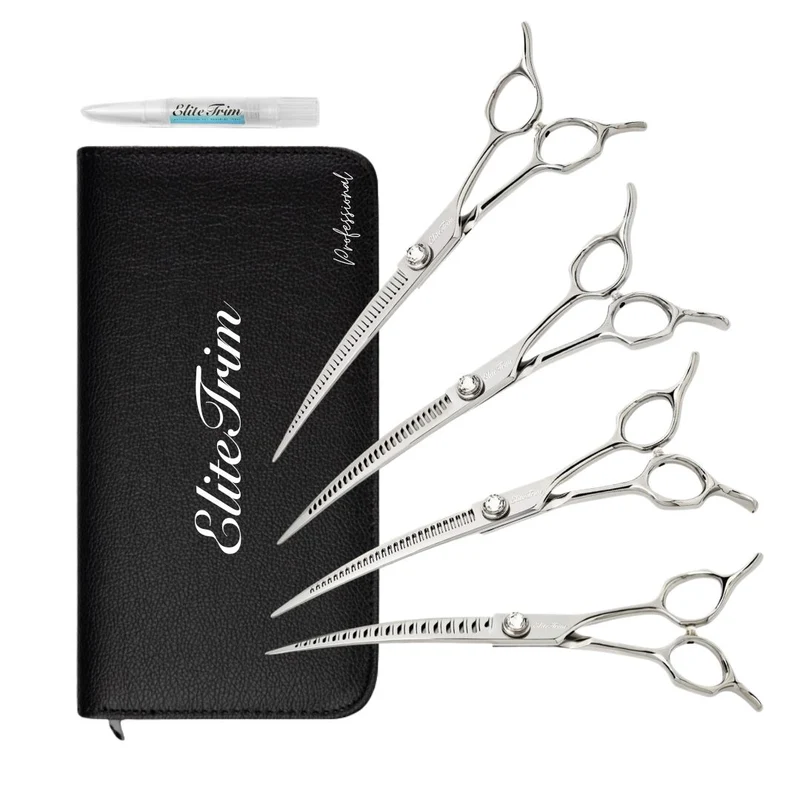 Hikari™ | 7.0" Professional Magic Tip Curved Shears Set