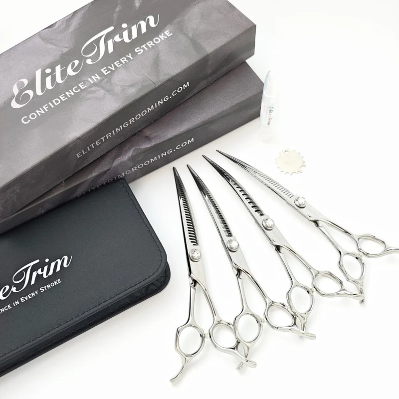 Hikari™ | 7.0" Professional Magic Tip Curved Shears Set
