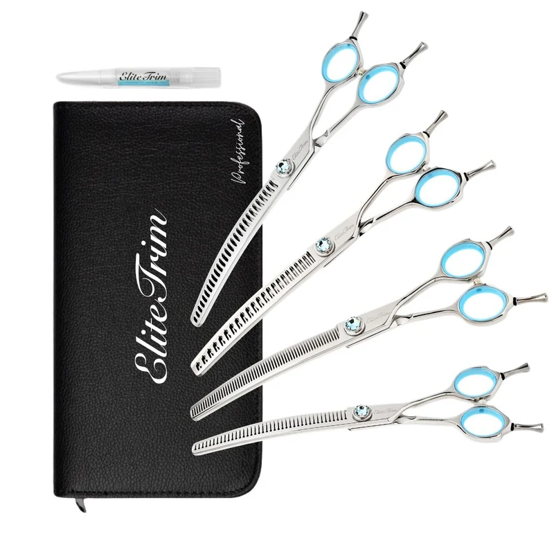 IceBlue™ | 7.0" Professional Curved Shears Set