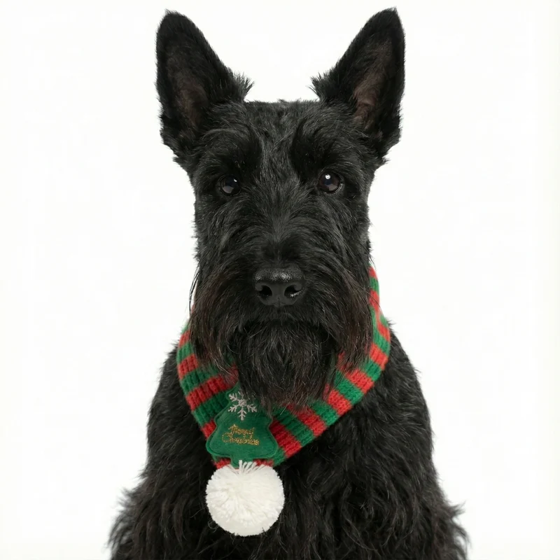 EliteTrim Christmas Pet Scarf