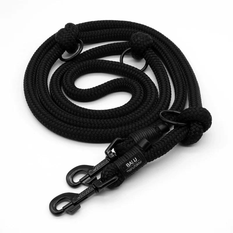 Hundeleine verstellbar aus Seil 2m