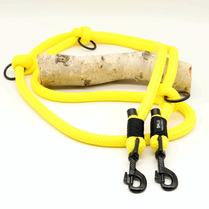 Hundeleine verstellbar aus Seil 2m