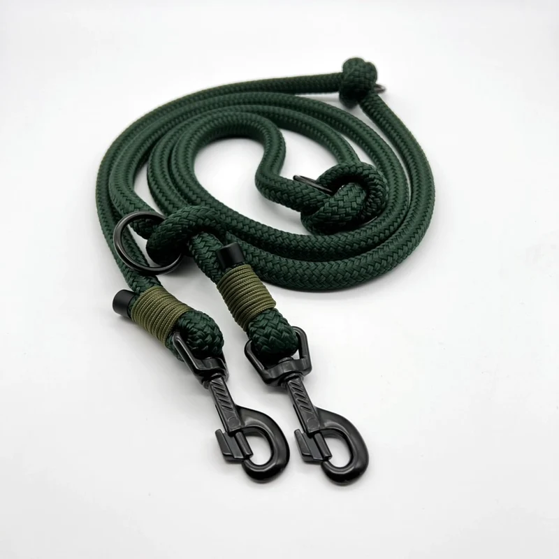 Hundeleine verstellbar aus Seil 2m