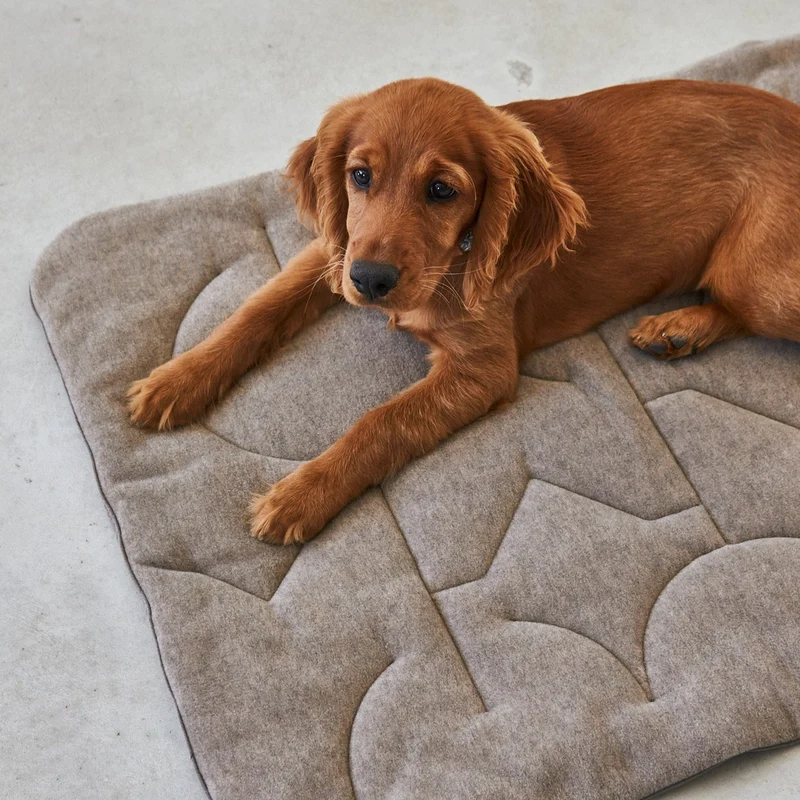 Linea Quilted Dog Blanket