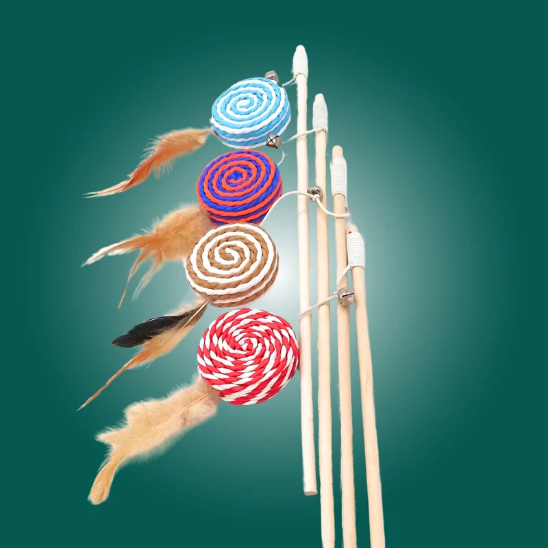 Katzenangel Sisal-Lolly
