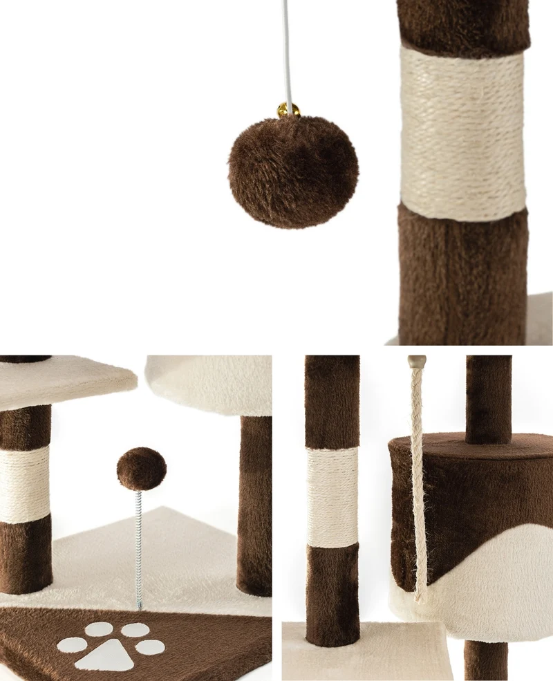 Kratzbaum Höhe 112 cm
