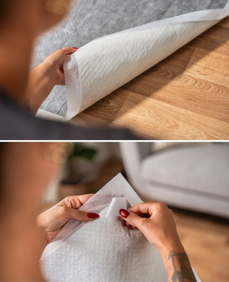 Hygieneunterlage mit Kohlefaser 6-lagig
