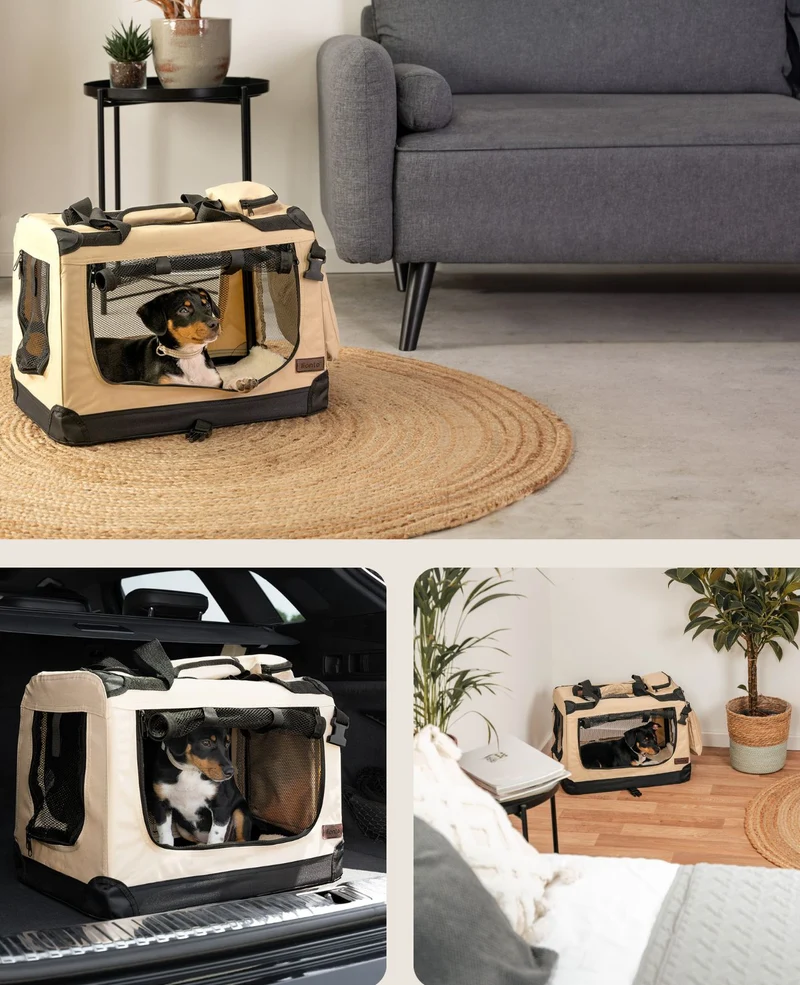 Hundetransportbox faltbar