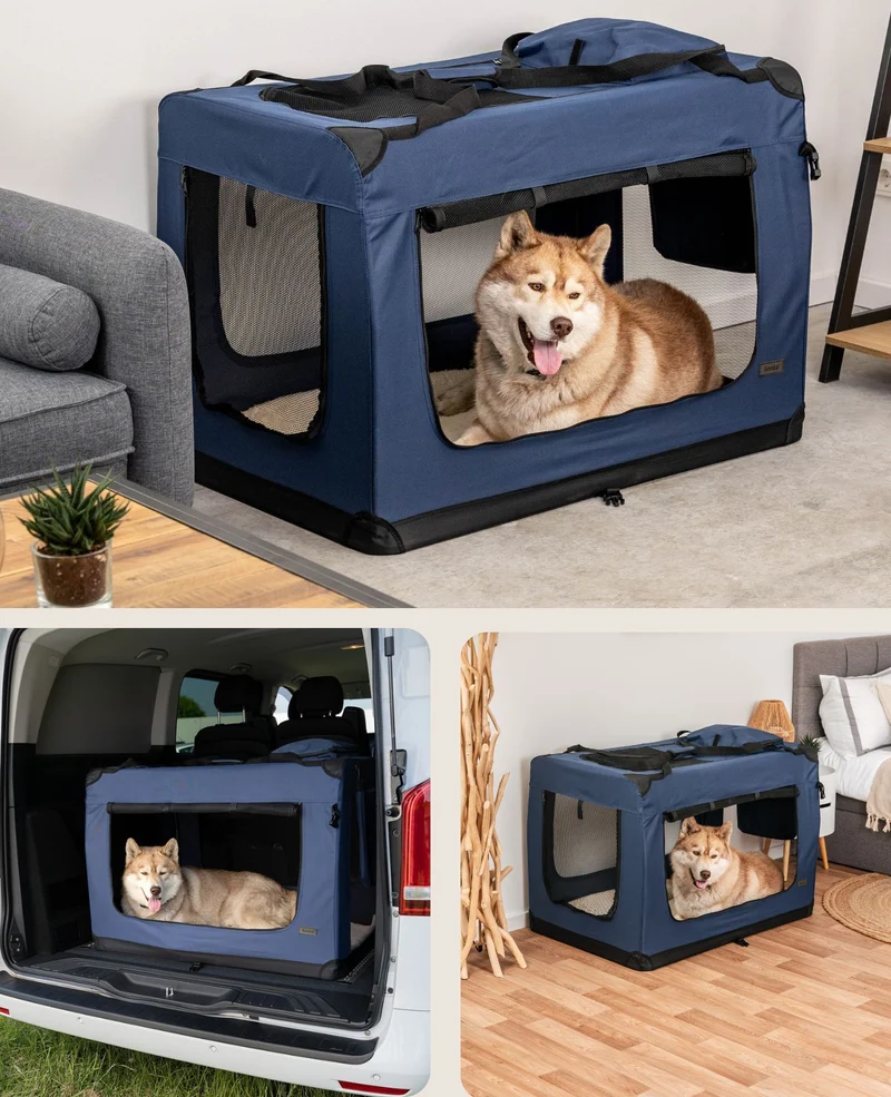 Hundetransportbox faltbar