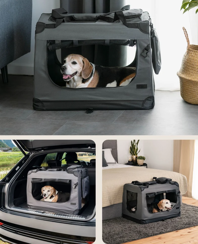 Hundetransportbox faltbar