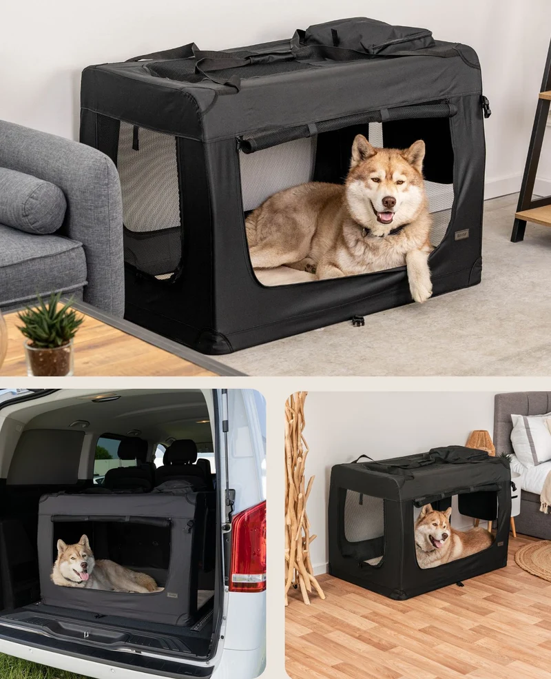 Hundetransportbox faltbar