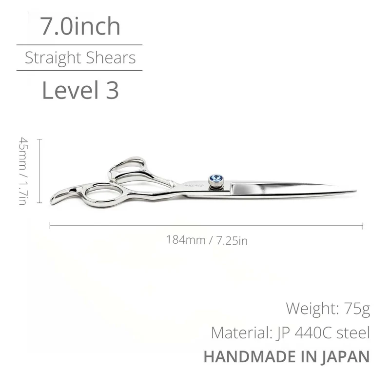 Gemstone Pro™ | 7.0"-8.0" Straight Shears