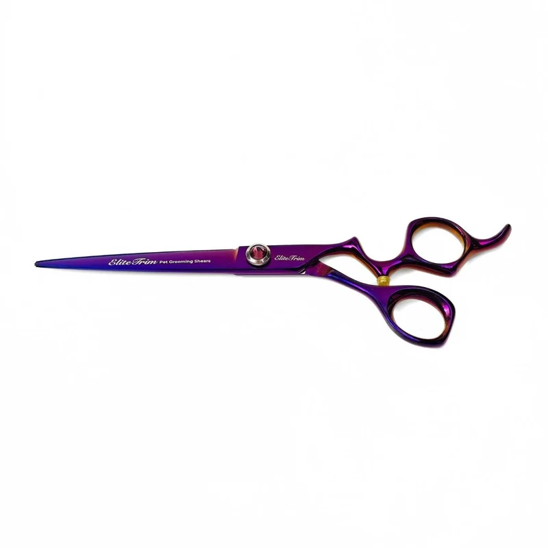 ErgoFlow™ Purple | 7.0" Straight Shears