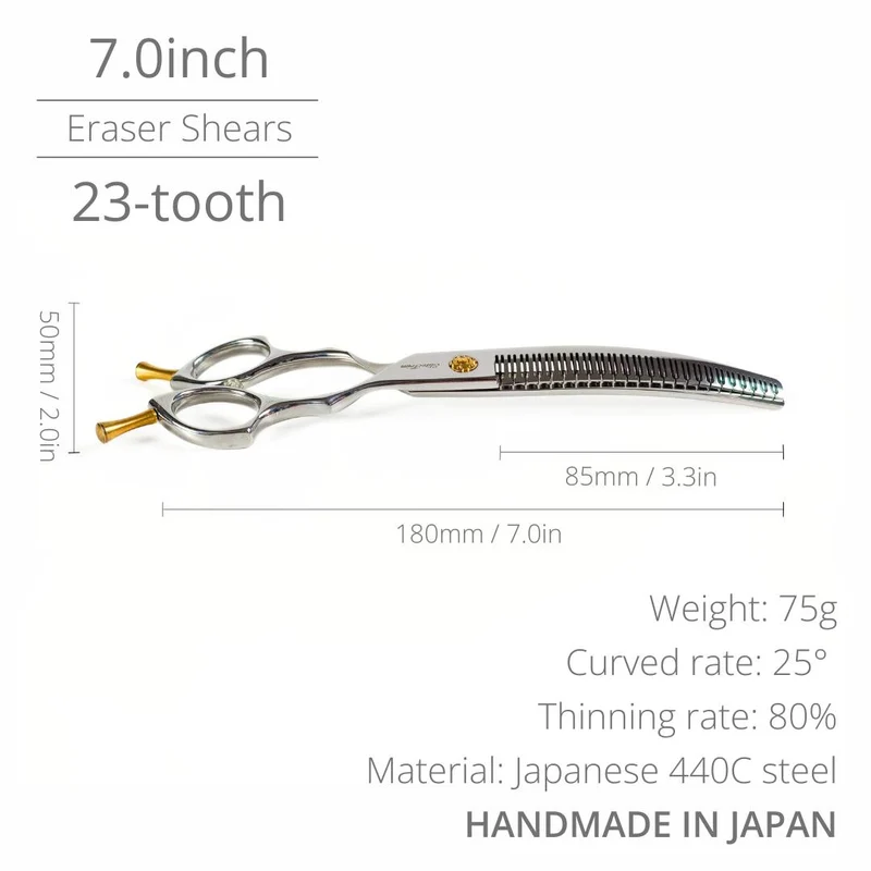FusionCurve™ Series | 7.0" Professional Curved Shears Set