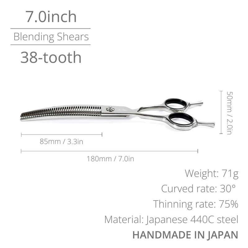 Arcelle™ | 7.0" Curved Blender Chunker | Left-Handed