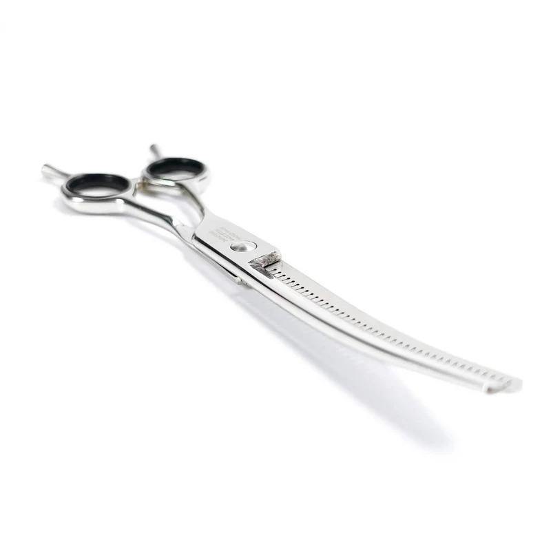 PuffCut™ | 7.0" Curved Fluffer | Left-Handed