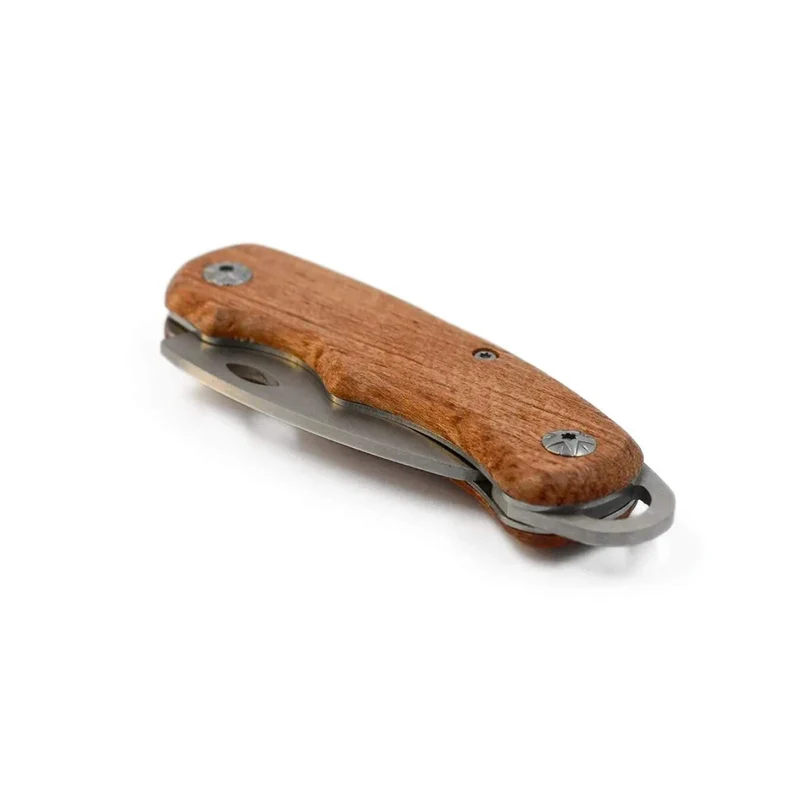 Folding Walnut Dog Stripping Knife